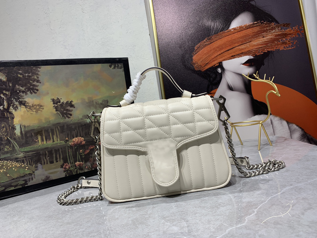 

Fashion Women Shoulder Bags Tote Designers Crossbody Bag Wallet Solid Color Leather Silver metal Decorate Leisure Totes Purse, Blue