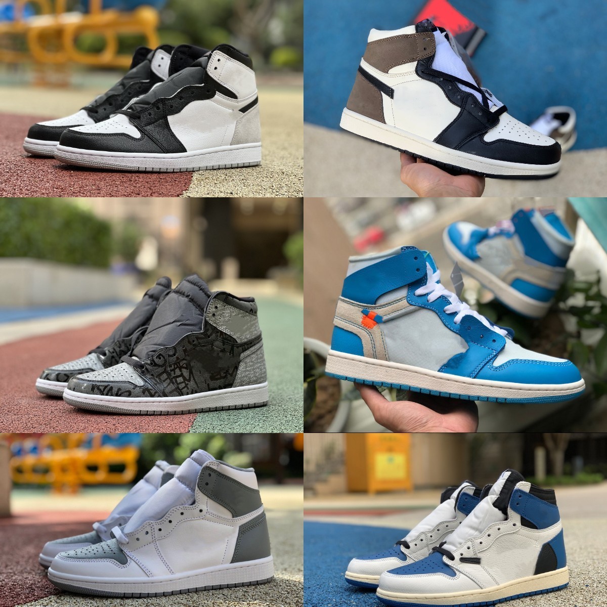 

Jumpman 1 1s High Sports Basketball Shoes Mens Women Stealth Stage Haze Bio Hack Shadow 2.0 Military UNIVERSITY BLUE Bred Patent DARK MOCHA Trainers Sneakers S88, Please contact us