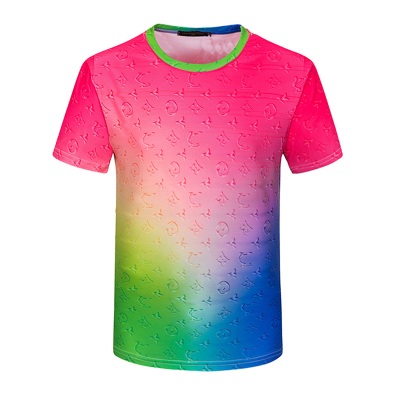 

22SS Fashion Tee Design T Shirts Men Summer Tops Tees Mens Designer Tshirts O Neck Slim Fit Hip Hop High Quality #55