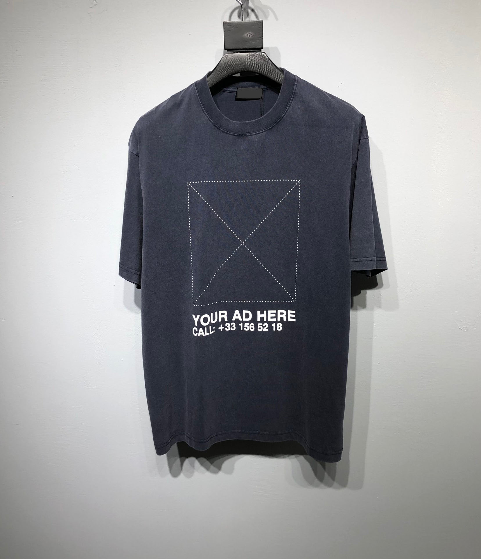 

Men's Plus Tees & Polos Round neck embroidered and printed polar style summer wear with street pure cotton 12e