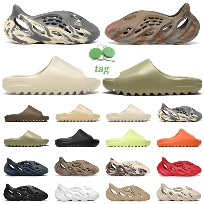 

slide Slippers Designer Slides Sandals Men Women Slider Designers Sneakers Sandal Shoe sand grey resin Triple White Black Fashion Flip Flops Trainers size 36-47, #6