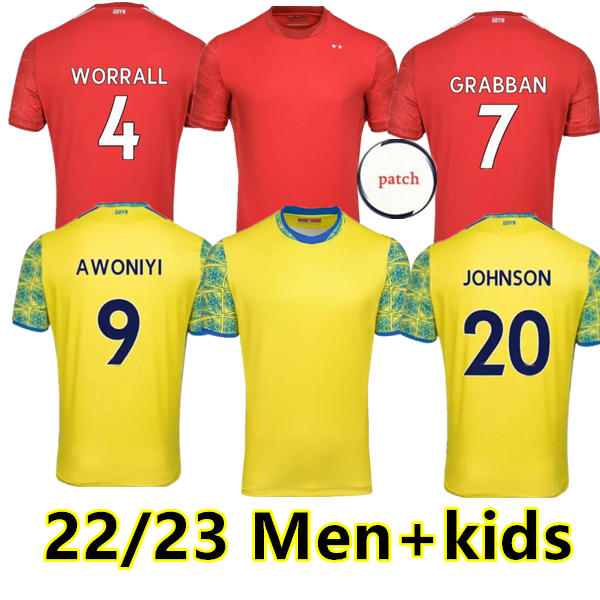 

22 23 Nottingham Forest Soccer Jerseys GRABBAN 2022 2023 MIGHTEN YATES LOLLEY Football Shirt MBE SOH DA COSTA CARVALHO TAYLOR home away men kids Kits sock Full sets, 22/23 home