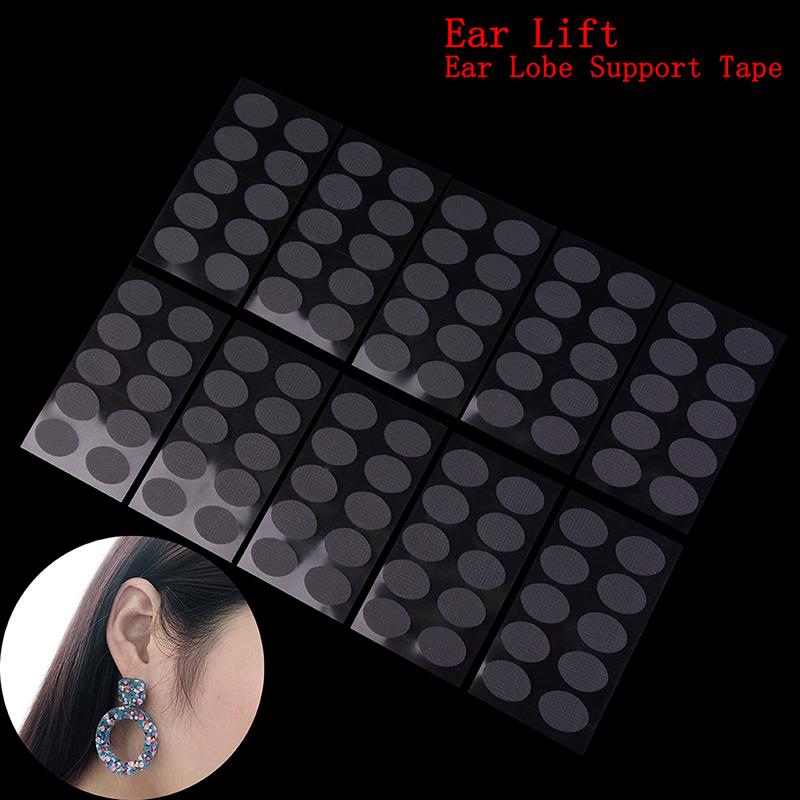

Makeup Brushes 60/100Pcs Patches Invisible Ear Lift Lobe Support Tape Perfect Stretched Lobes Relieve Strain From Heavy Earrings
