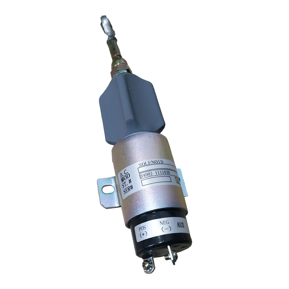 Engine Parts 4D95L Stop Shutoff Solenoid Valve B4002-1115030 600-815-7550 Fit PC60-7-image-674653625
