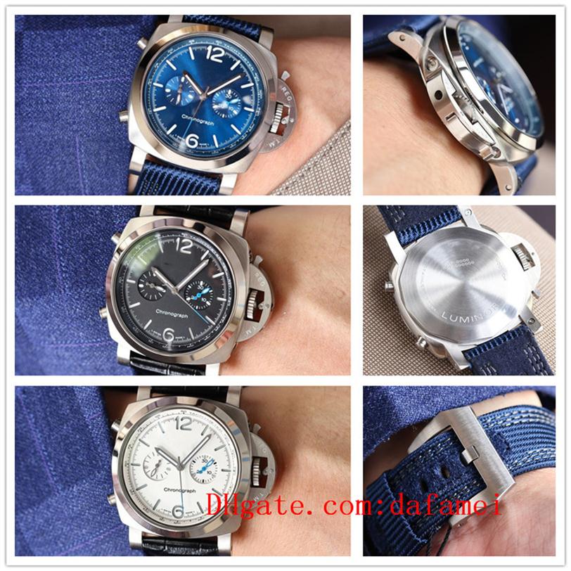 2021 high quality luxury business brand watches man marina luminor joker sports boss wristwatches chronograph pam mens watch D1106312S