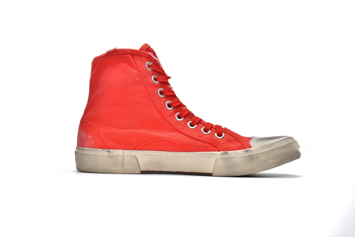 Chaussures décontractées designer luxe version supérieure mode italienne rétro déchiré lavé vieilles chaussures en tissu haut de gamme 688756 W3R