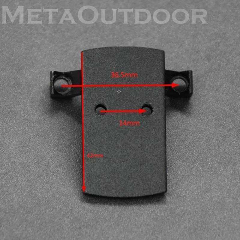 

Aluminium Red Dot Sight Rifle Scope Red Dot Extensionsion Base For ACOG 4x32 Scope, Option