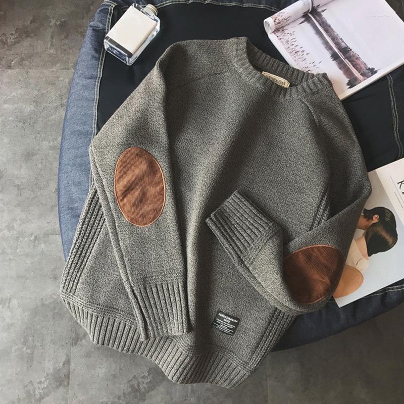 

Men's Sweaters 2022 Casual Pullover Hombre Fashion Sweater For Men Warm Solid High-Quality Spring Autumn Long Sleeve Male Fit Youth O-Neck T, Red