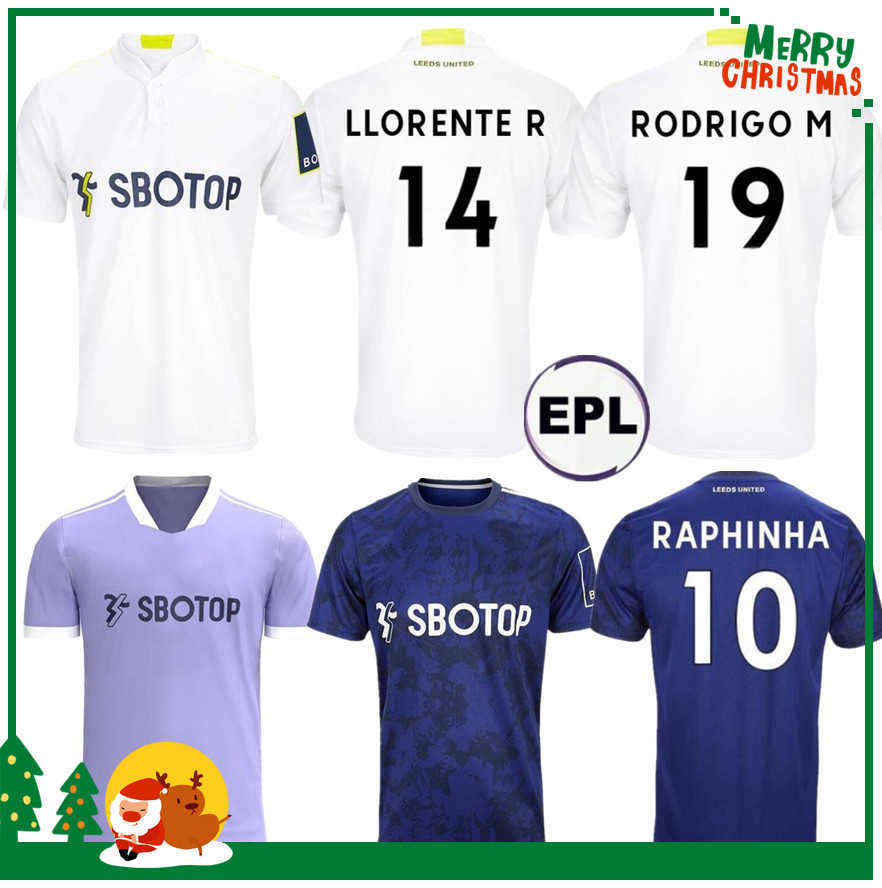 

21 22 LEEDS UnitedS soccer jersey 2021 2022 POVEDA ROBERTS HARRISON HERNANDEZ COSTA BAMFORD ALIOSKI CLARKE football Men shirts