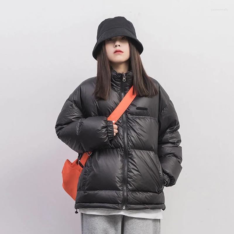 

Women' Down & Parkas Winter Jacket Clothes Women Retro Harajuku Korean Style Loose Padded Thick Warm Puffy Bread Bubble Coat Guin22, Beige