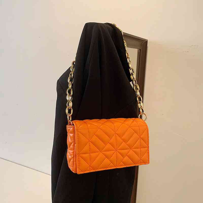 

Pu Leather Quilted Woman Bag Brand Designer Zaraing Bag for Women Trend Chain Purses Luxury Shoulder Bags 2022 Autumn Original, Black