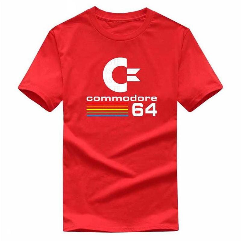 

Men's T-Shirts Summer C64 SID Amiga Retro 8-bit Ultra Cool Design Vinyl T-shirt Mens Clothing With Short Sleeve Commodore 64 T ShirtsMen's, Sky blue