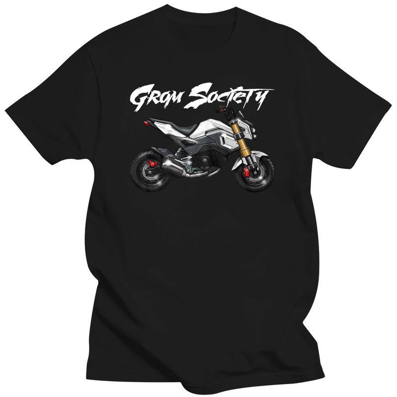 

Men's T-Shirts Japanese Motorcycle Msx125 Grom - Society Tee T-Shirt Sf Msx125Sf Msx 125 D Camisetas T ShirtMen's, Bluemen