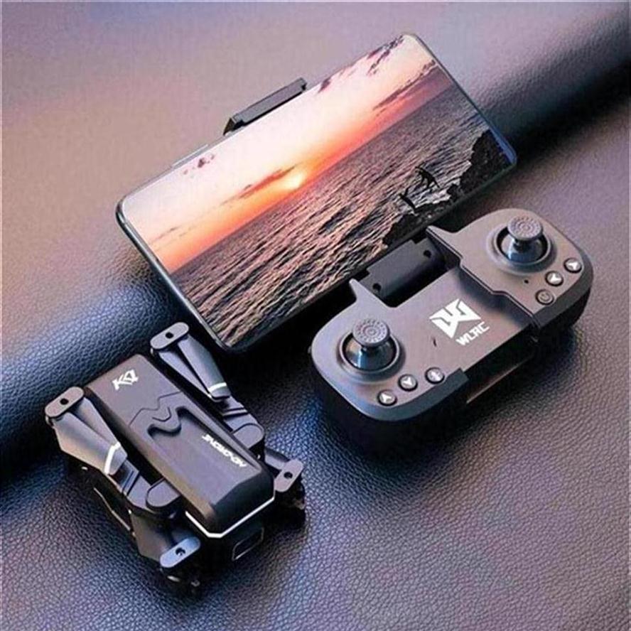 

In stock RC Aircraft Global Drone 4K Double HD Camera Mini vehicle Wifi Fpv Foldable Professional Helicopter Selfie Drones Toys Fo244H, 4k double+battery #kk1
