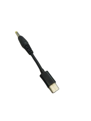 USB 3.1 Type C to DC 4.0 1.7mm MM/MF Straight/Elbow Power Extension Cable 20cm Black-image-774186875
