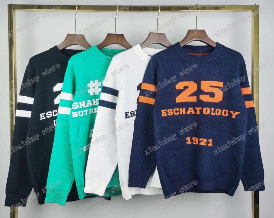 

22ss snake print casual high quality fashion men wild top mens women designer Jacquard Sweaters blue white black green