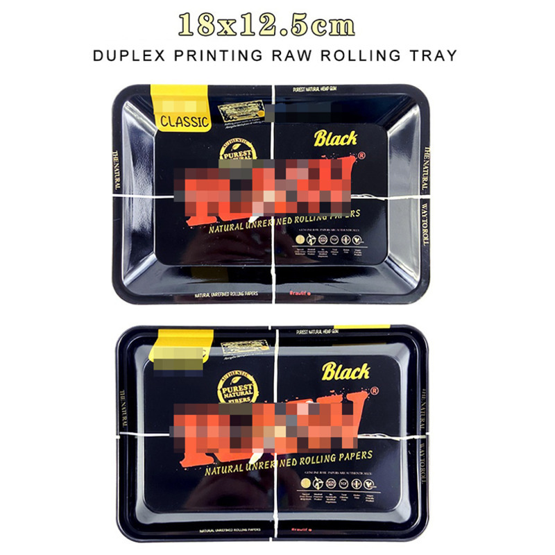 

Smoking Rolling Tray Accessories 18 x 12.5cm Cartoon Small Rolling Trays Duplex Printing