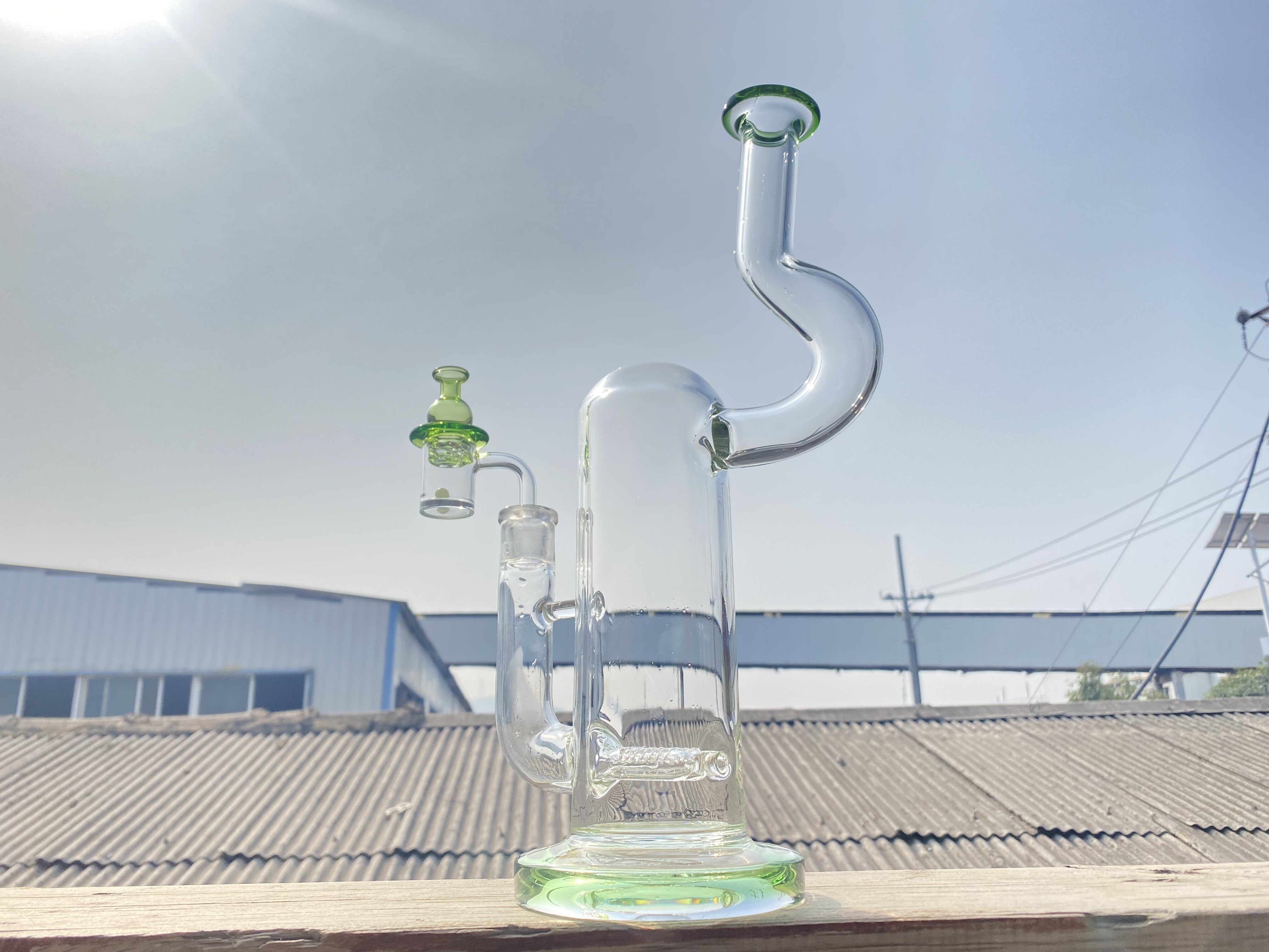 

Glass hookah bong smoking pipe 18mm joint, factory outlet
