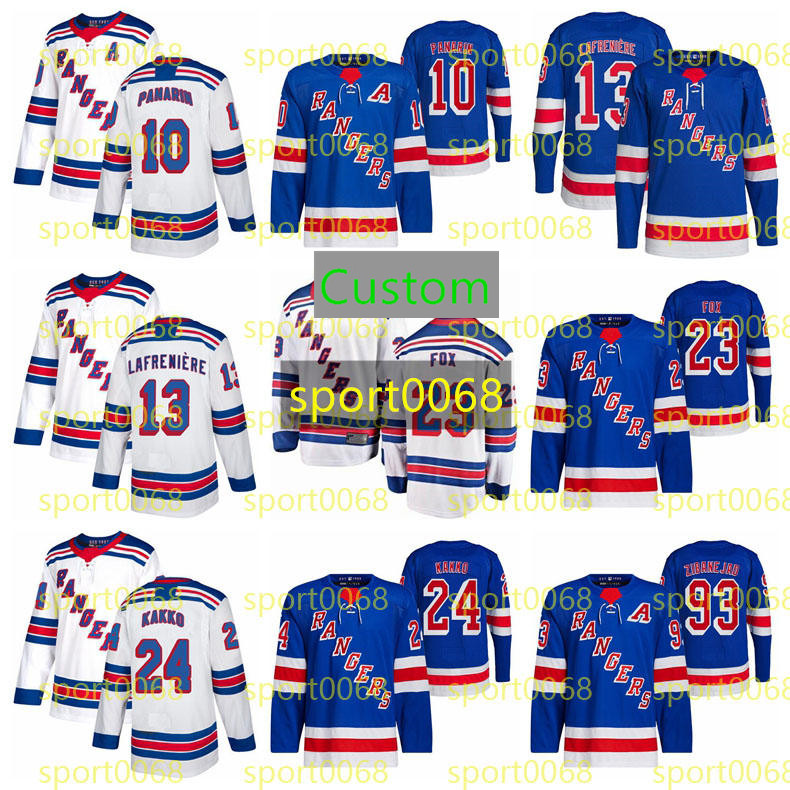 

Hockey Jerseys New''York''Rangers 13 Alexis Lafreniere 10 Artemi Panarin 23 Adam Fox 24 Kaapo Kakko 93 Mika Zibanejad 20 Chris Kreider 0609, As