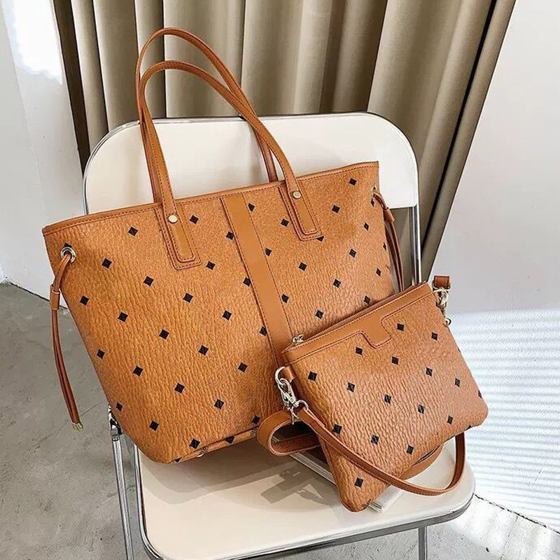 

Luxury Ladies the Tote Bags Leather Mother Handbags Fashion Large Capacity Handbag Designer Women Crossbody Designers Shoulder Bag Womens Large Totes two piece set, Pink