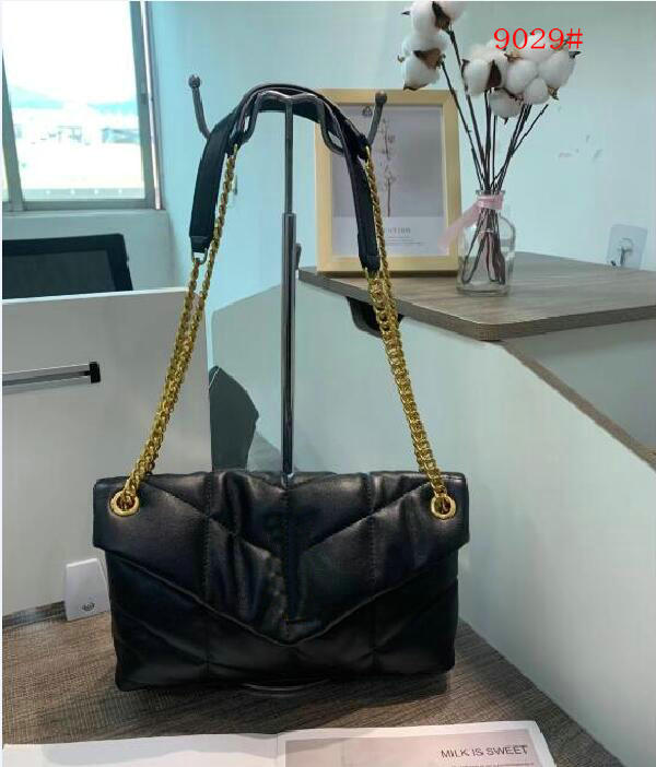 

designer shoulder bag chain crossbody women classic flap handbag famous purse luxury clutch shopping wallet lady casual capacity handbags, Black/black chain