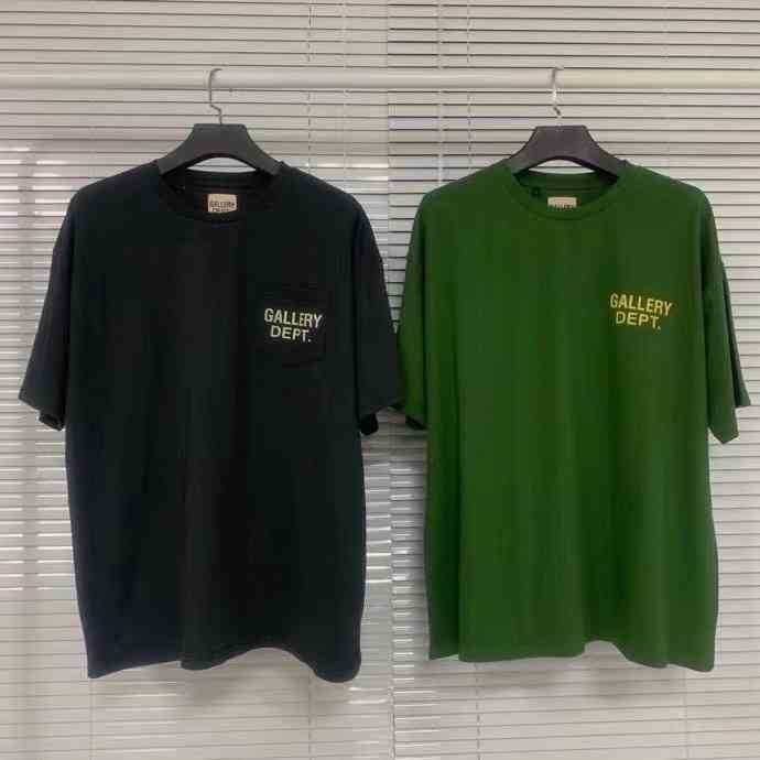 

Factory Outlet High Street Galery Dept Letter Print Basic Make Old Men' and Women' Loose Short Sleeve T-shirt, Purple