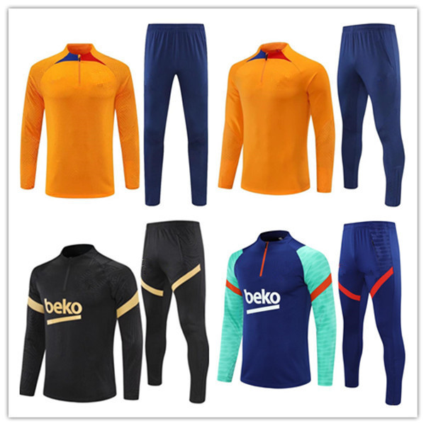 

ANSU FATI Camisetas de football 22/23 Barcelona men and kids TRACKSUIT barca SET adult boys GRIEZMANN F. JONG TRAINING SUIT Barcelona tracksuits