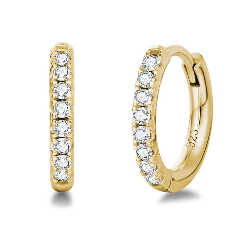 

Designer Jewelry Earrings Cubic Zirconia Hoop Earings Gift for Women