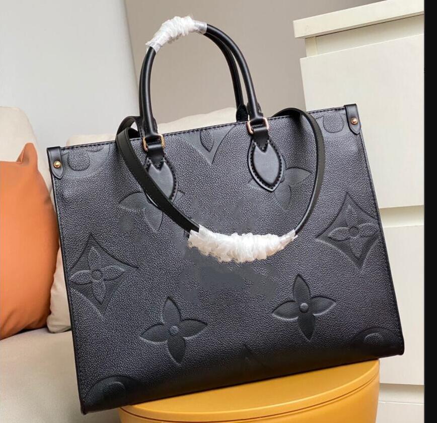 

Onthego Designers Women Bags Brown Handbag Ladies Handbags Purse Flower Shoulder Leather Tote Bag Ladies Casual LVs Louiseity Viutonity, Red