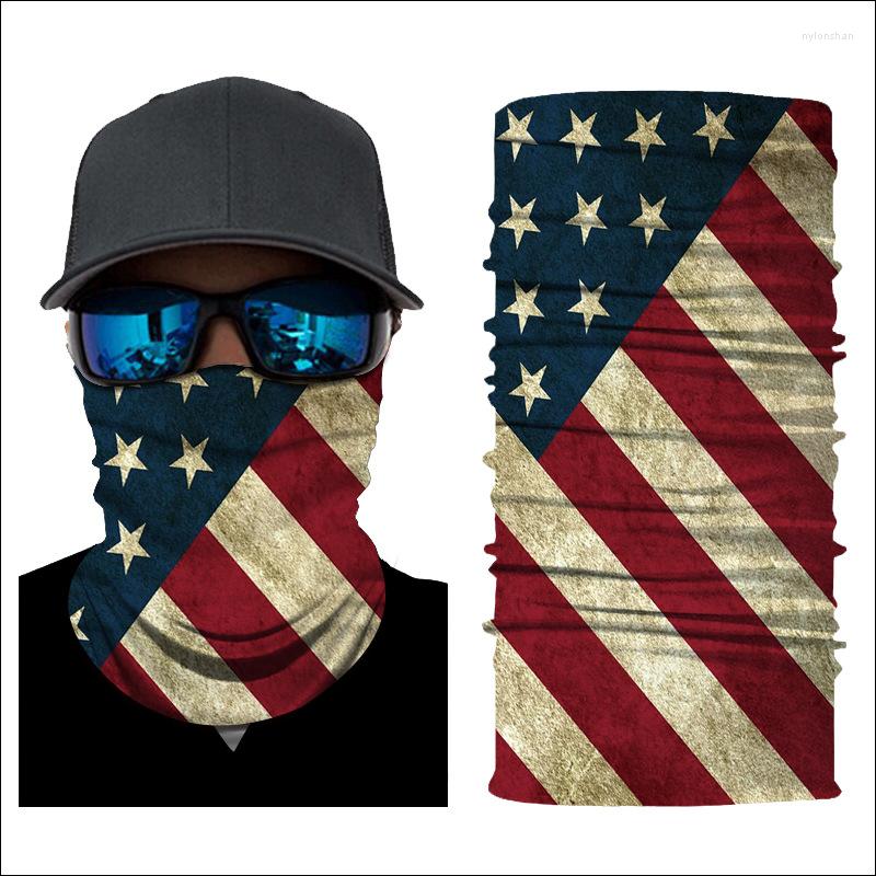 

Scarves National Flag Magic Scarf Men Women Outdoor Sports Cycling Neck Gaiter Seamless Balaclava Head Wrap Headwear Face MeshScarves