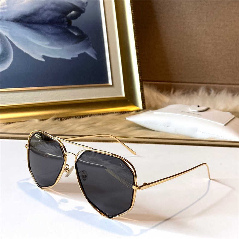 

SUPER SUNG SS068 Sunglasses For Men Women Summer Style Anti-Ultraviolet Retro Plate Oval Frame Random Box