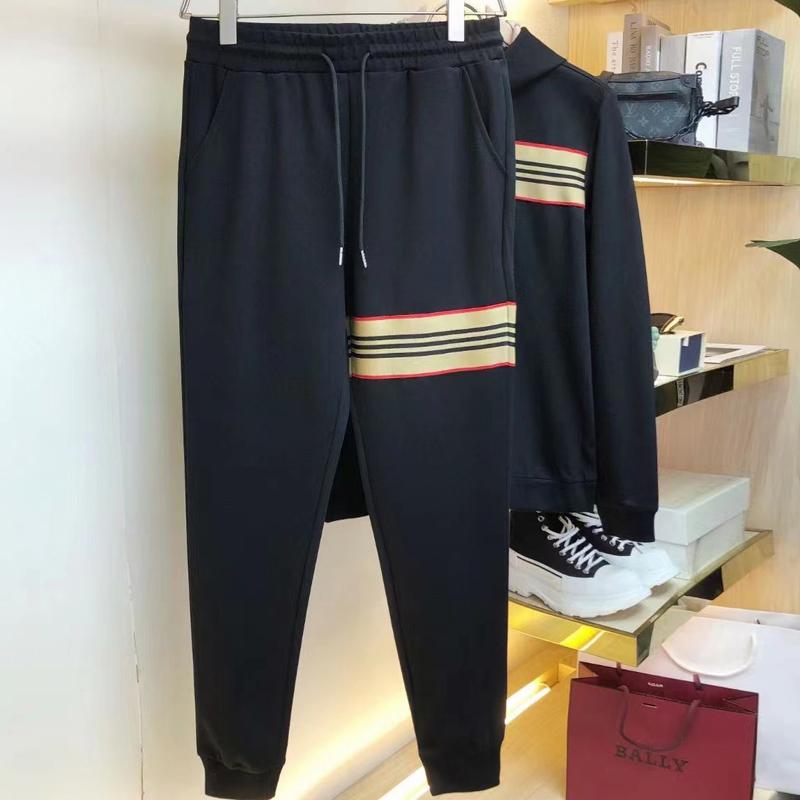 

Men's Tracksuits European And American Men's Casual Sports Suit 2022 Long-sleeved Trousers Fashion Sweater Two-piece SetMen's