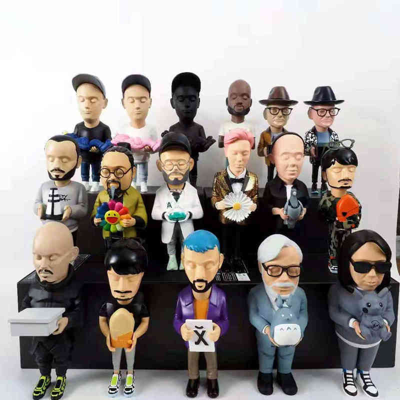 

Trendsetter Trend Leader Street Art ager Dolls Mighty Jaxx Danil Yad Hip Hop Sneaker Action Figure Model Toys, With original box