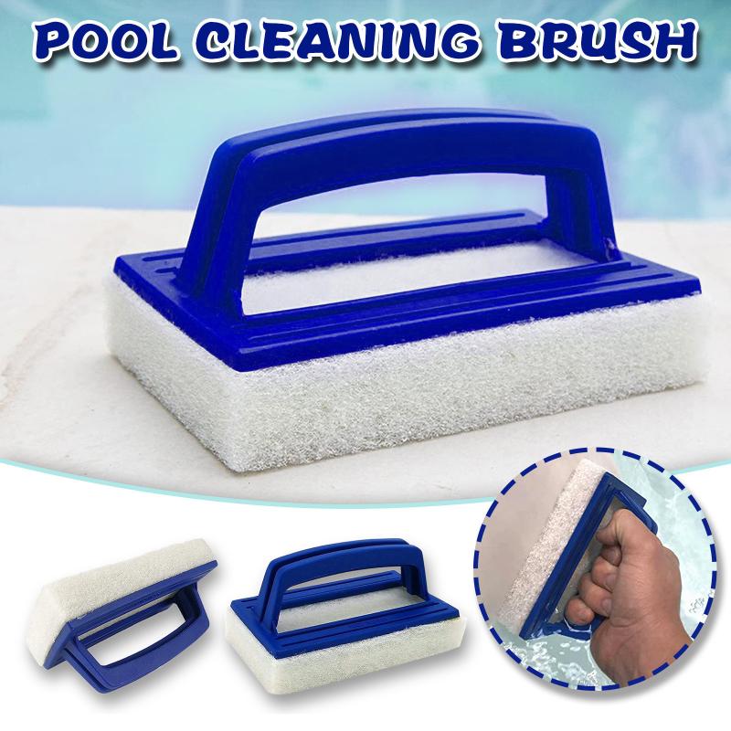 

Pool & Accessories Handheld Brush Cleaner Sponge Swimming Pools Spa Household Bathroom Bathtub Cleaning Tool Scrubber Zwembad Accessoires