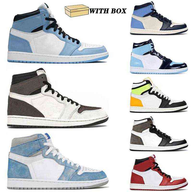 

Fearless Nakeskin J1 1s Men ball Shoes Obsidian UNC Twist Shattered Backboard Pine Green Ture Shadow Women Sneakers 36-48, 12