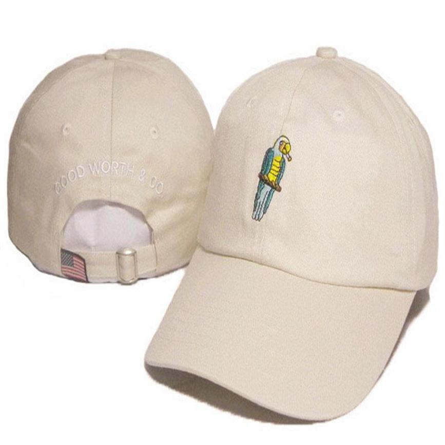 

GOOD WORTH & CO. parrot strapback 6 panel Baseball Caps hip hop Sports Snapback hats toucas gorros chapeu bone Men Women newest230f