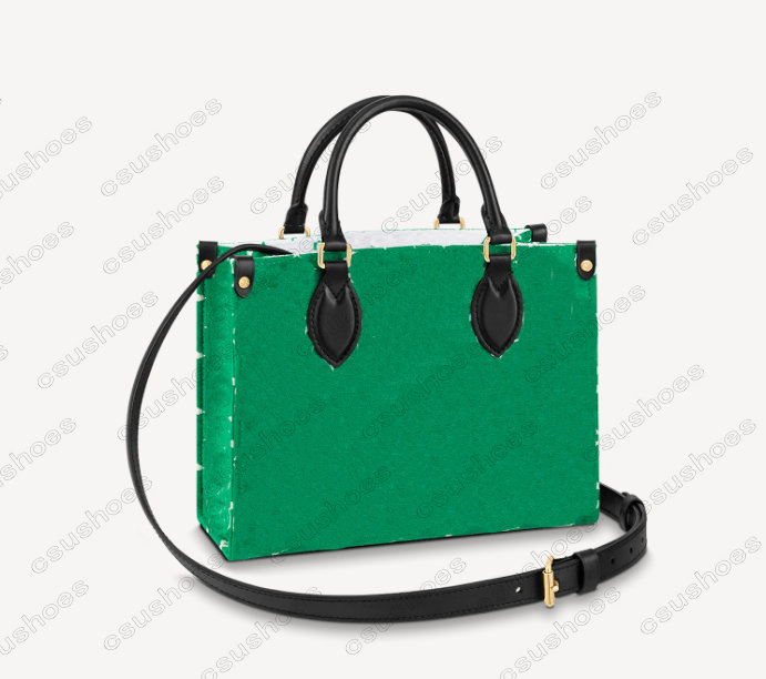 

PREFALL22 MATCH OnTheGo 25cm Bag M46216 mini SPRING IN THE CITY Sunrise Totes Womens Designer Handbags Big Capacity Lady Shopping Bags ON THE GO M46076 M205106, No bag