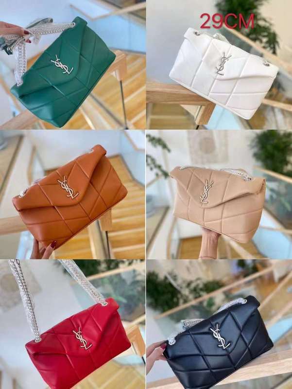 

Women Cases Luxury Designer SAINT LAURENT YSL Niki Crossbody Bags Sunset LouLou Puffer Handbag Leather Shoulder Tote kata Envelope Bag mjytrkrt