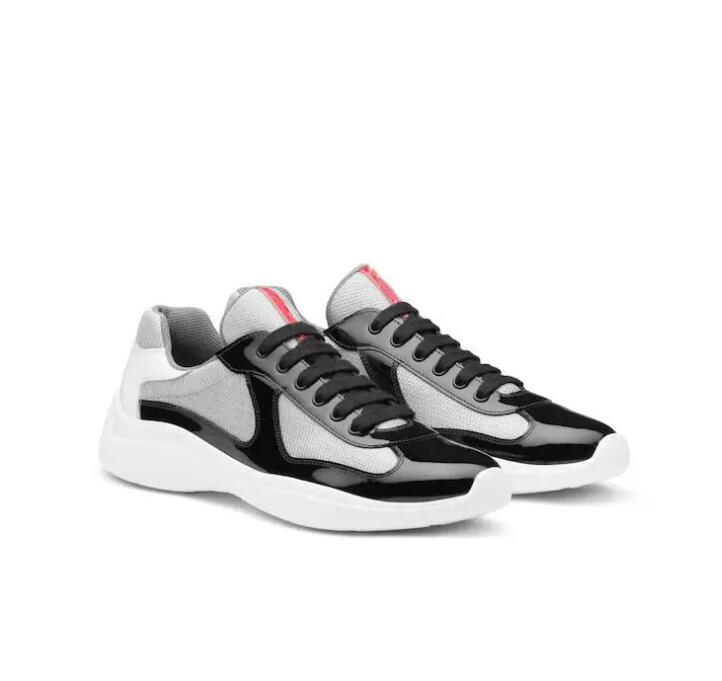 

Sports Design Sneakers Shoes Genuine leather red bottoms lace-up Nylon Top Luxury Mens Skateboard Runner Casual Outdoor Walking