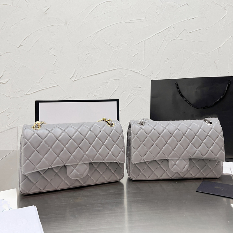 2022 Sacs de luxe de haute qualité Top haute qualité Femmes Chaîne de mode Sacs à main Diamant Lattice Quilt Messenger Bandbody Sac Sheepskinr Do