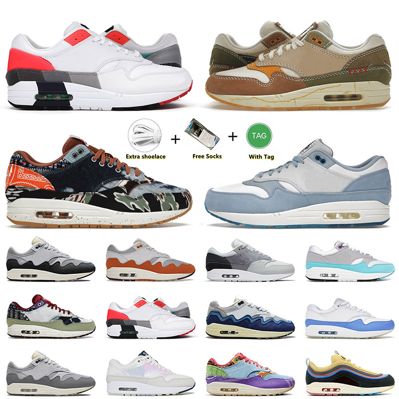 

2022 Top Quality Cushion 1 87 Running Sports Shoes Evolution Wabi Sabi Patta Black Grey London Amsterdam for Mens Women Trainers Sneakers 36-47, B13 36-47