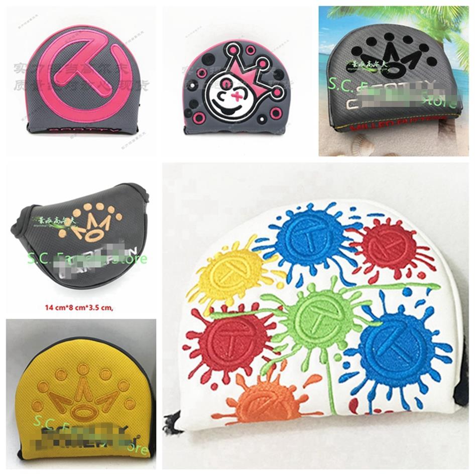 

circle T headcovers fastback putter cover Club Heads mallet joker splash paint clown SELECT TOUR FUTURA tour use only275Z