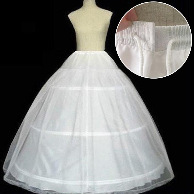 

Skirts Bridal Skirt Lining Large Size Pannier Women Bustle Oversized Wedding Dress Panniers Lace Adjustable Lace-up 100CmSkirts, White