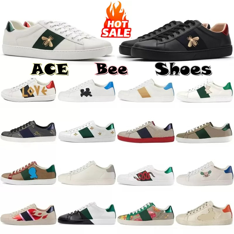 

Designer Casual Shoes Italy Ace Sneakers Bee Snake Leather Embroidered Black men Tiger Chaussures interlocking White Shoe Walking Sports Trainers, I need look other product