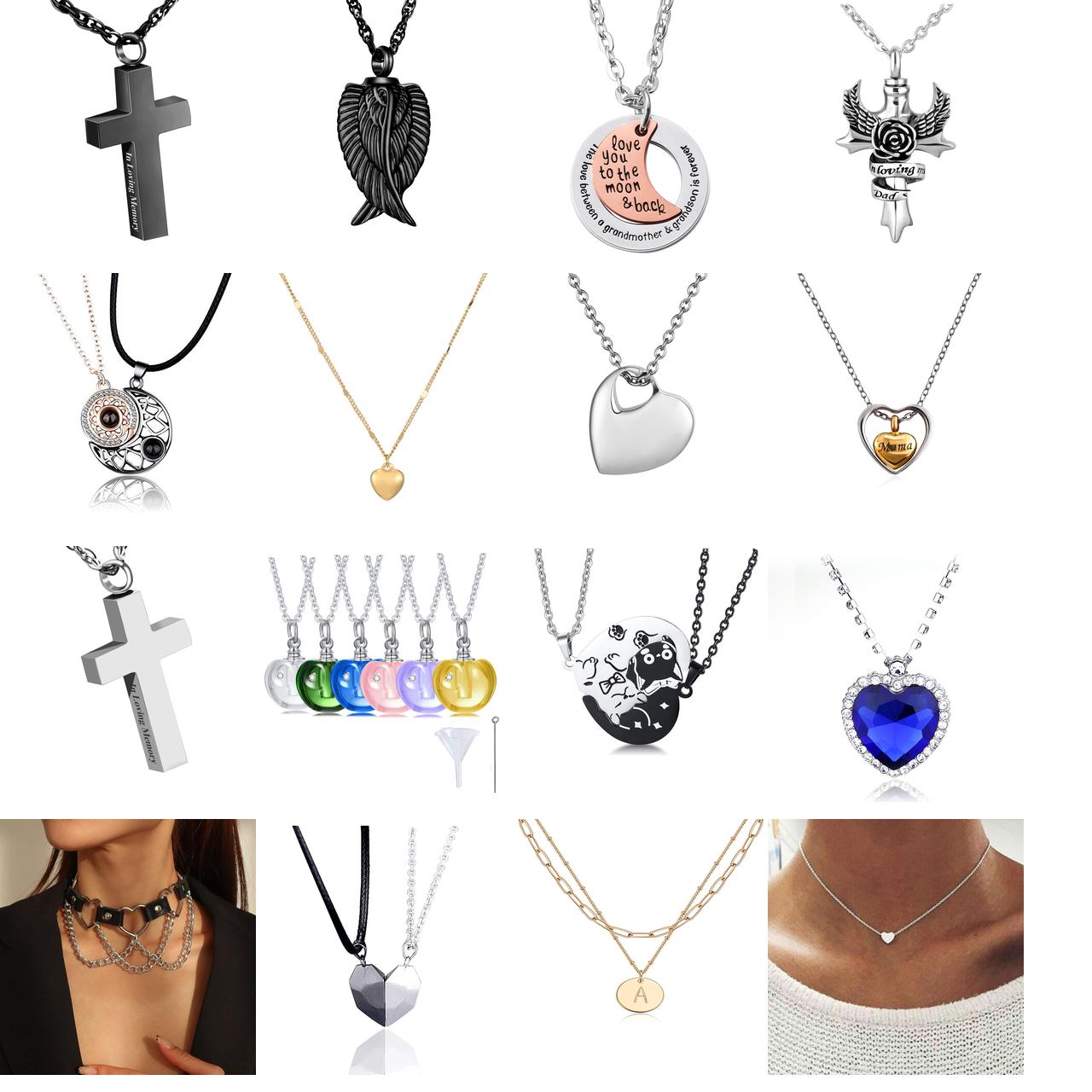 

Pendant Necklaces Gold Initial For Women 18k Plated Minimalist Double Layered Letter Necklace Personalized Paperclip Link Chain Choke amhkc