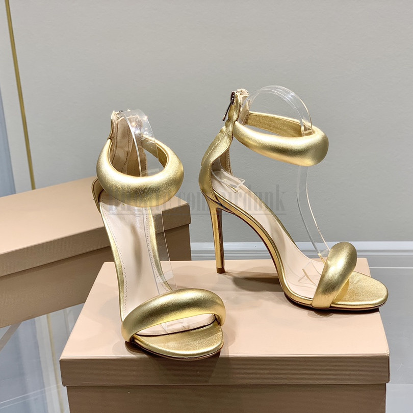 

Top Quality Gianvito Rossi 10.5cm Stiletto Heels Sandals Dress Shoes Heel For Women Luxury Designer Sandals Black Foot Strap Heeled, 7# purple