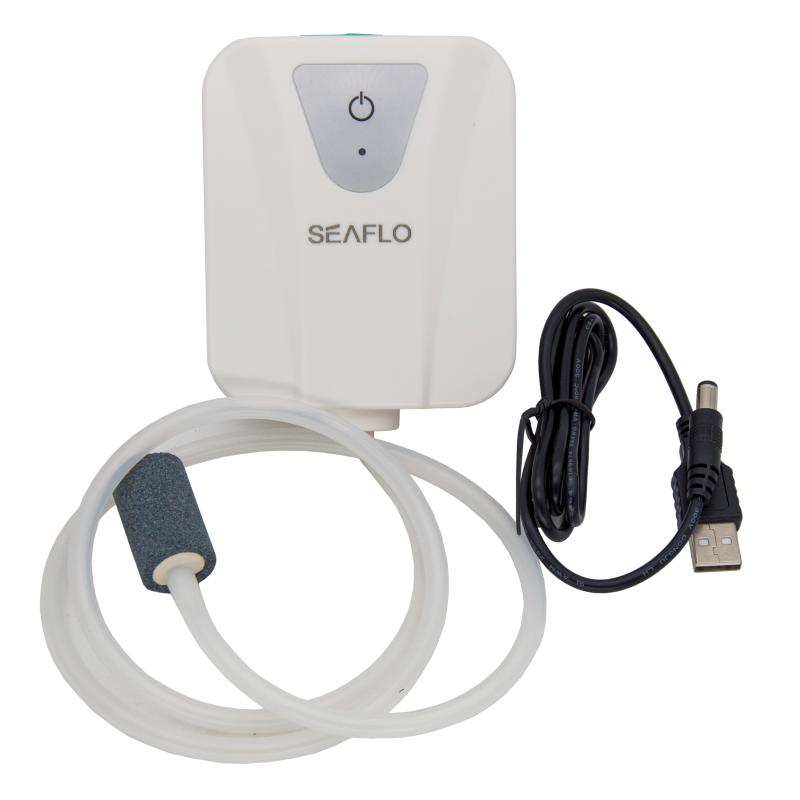 

Parts Live Bait Air Pump Portable Fishing Aerator Rechargeable Compressor Oxygenated