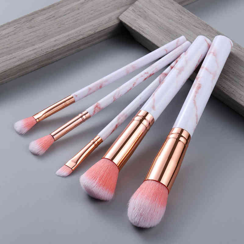 

NXY Makeup Brushes 5 10 15pcs Sets Highlighter Eye Cosmetic Powder Foundation Shadow Cosmetics Professional brows Soft Hair 0406