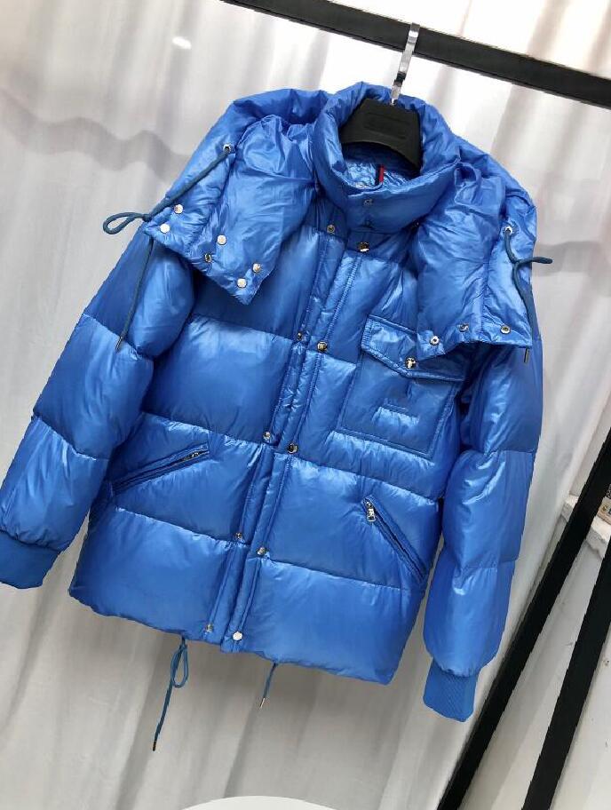 Designer Mens Parkas Nylon Winter Coat Down Jacket Thermal Hoodie Top Sellers Edition High Quality Outerwear Luxury Outerwear Black