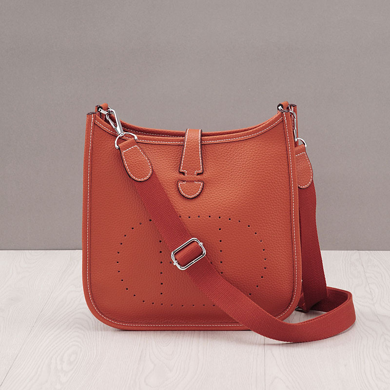 

Genuine Leather Women Bucket Bags Crossbody Hollow-carved Shoulder Ladies Small Designer bags Handbags Wholesale, Beige